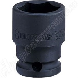 Головка торцевая ударная шестигранная 3/8", 13 мм, KING TONY, 353513M
