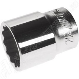 Головка торцевая двенадцатигранная 1/2", 22 мм, JTC, JTC-43922