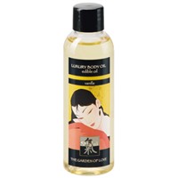Shiatsu Luxury Body Oil Vanilla, 100 мл
Съедобное масло с ароматом ванили