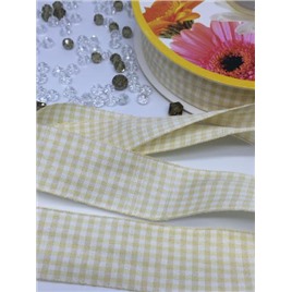 Лента шотландка 25мм, качество PREMIUM, намотка 50ярдов (45,72м) цвет №01