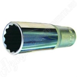 Головка торцевая глубокая 12-гранная (1/2"DR; 8 мм), JONNESWAY, S04HD4708