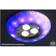  Sneha 6303/YES LED 3W CLD+BL светильник точ.