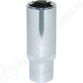 Головка торцевая глубокая 3/8"DR 17 мм, OMBRA, 138117