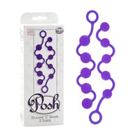 California Exotic Posh Silicone “O” Beads, фиолетовый
Две анальные цепочки