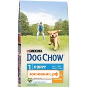 Сухой корм Dog Chow puppy для щенков, курица (2.5кг)