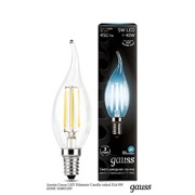  Gauss Лампа Gauss LED Filament Candle tailed E14 5W 4100K 104801205