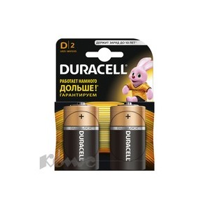 Батарея DURACELL D/LR20-2BL BASIC бл/2