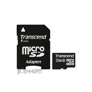 Карта памяти Transcend microSDHC 32GB Class 10 (TS32GUSDHC10)