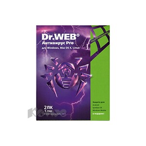 Программное обеспечение Dr.Web (2ПК/1г) BHW-A-12M-2-A3/AHW-A-12M-2-A2