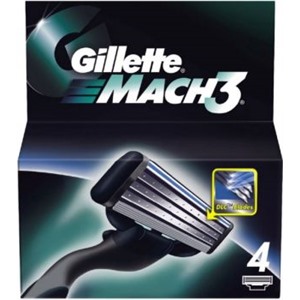 Gillette Mach 3 4шт