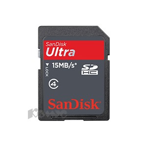 Карта памяти SanDisk SDHC Card 8GB Class 4(SDSDB-008G-B35)