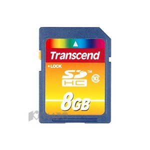 Карта памяти Transcend SDHC 8GB Class10(TS8GSDHC10)