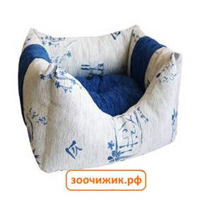 Лежанка ЗЭ пухлик мебельная ткань "Сакура" №1 (43х32х21)