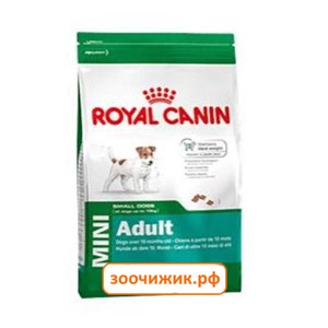 Сухой корм Royal Canin Mini adult для собак (для мелких пород от 10 месяцев до 8 лет) (4 кг)