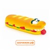 Игрушка Lilli Pet Hot Dog с пищалкой 18.5см для собак