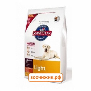 Сухой корм Hill's Dog light для собак (3 кг)
