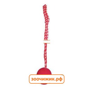 Игрушка (Triol) BW011 Мяч из цельной резины с цветной веревочной ручкой, 5*50см