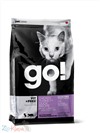 Корм (GO!) для кошек и котят 4 ВИДА МЯСА (Fit+Chicken, Turkey, Duck) 1,82 кг  (20031)