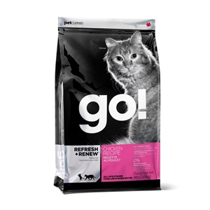 Корм (GO!) для кошек и котят КУРИЦА/ФРУКТЫ/ОВОЩИ (Refresh + Renew Chicken) 3,63 кг  (20028)