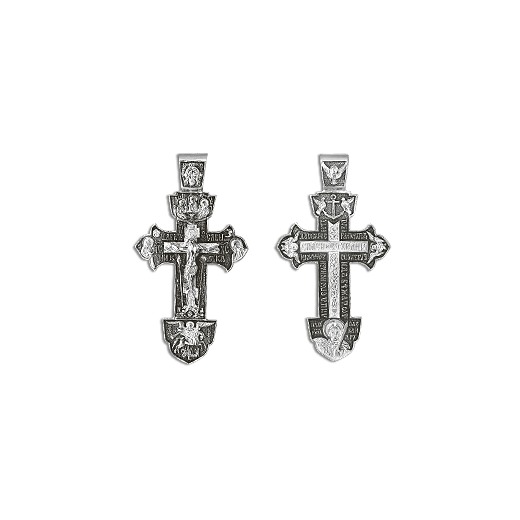 Крест серебряный  № 03100, серебро 925°
