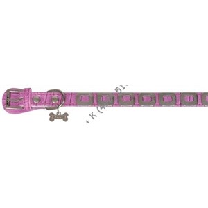 DEZZIE Ошейник для собак XS 30х1 см, розовый