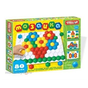 Мозаика d 40мм сфера 80 дет 01016 Стеллар /9/