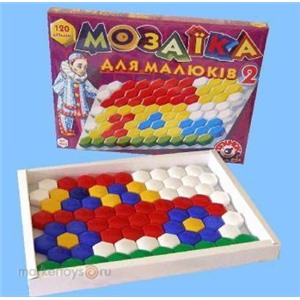 Мозаика d 40мм 120 дет для малышей №2 2216 Интелком