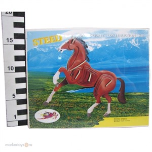 Дер. констр-р цветной Лошадь ЕС023