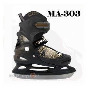 Коньки МА-303 Раздв. MELIOR р.26-29(XS) 