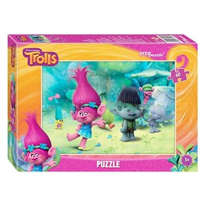 Пазлы 60 "Trolls" (DreamWorks)