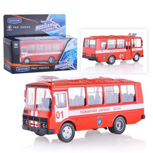 Машина ПАЗ-32053 пожарная охрана 1:43