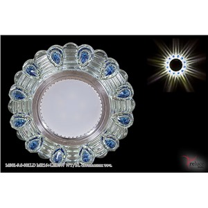  Reluce 14301-9.0-001LD MR16+LED3W WT/BL светильник точ.