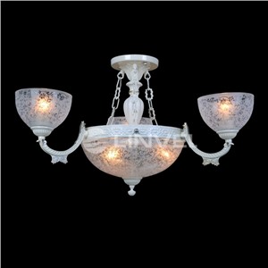 				Linvel LV 8417/6 E14+E27 Белое золото Люстра