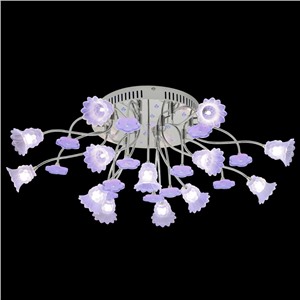 				Linvel LV 8541/13 хром, LED красный+синий Люстра с пультом