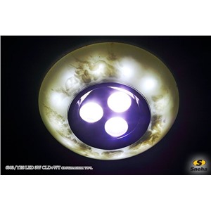  Sneha 6303/YES LED 3W CLD+WT светильник точ.