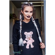 Замшевое платье "Poison"
