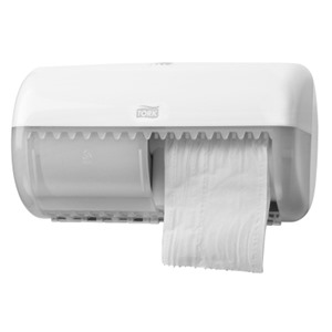 Диспенсер Tork для туалетной бумаги в стандартных рулонах белый, черный