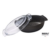  risoli Литая утятница с крышкой Risoli Granit 36х24см