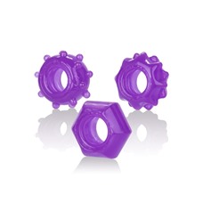 Набор колец на пенис Reversible Ring Set 3,5 см.
