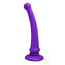 Фиолетовый анальный стимулятор Rapier Plug - 15 см.