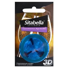 Насадка стимулирующая Sitabella 3D  Шампанское торжество  с ароматом шампанского