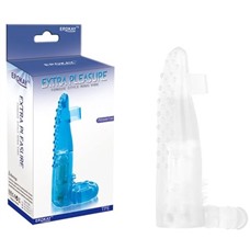 Вибронасадка на пенис My brother-Super Tongue Clear, 10 см