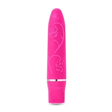Розовый мини-вибратор Bliss Vibe - 10 см.