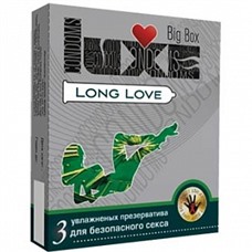 Презервативы Luxe  Big Box Long Love (3 шт)