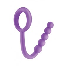 Анальный стимулятор BALL CINCH WITH ANAL BEAD PURPLE 457312PD