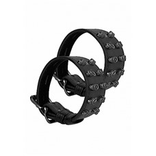 Браслеты Ouch! Skulls and Bones Black Spikes SH-OU285BLK