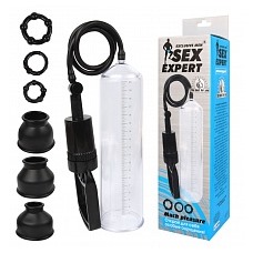 Помпа вакуумная  Sex Exspert, 20 см