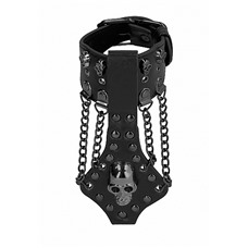 Браслет Ouch! Skulls and Bones Black SH-OU307BLK