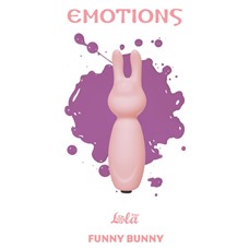 Розовый мини-вибратор с ушками Emotions Funny Bunny Light pink