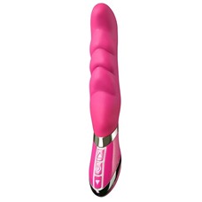 Розовый вибратор для G-стимуляции OPTIMAL G 7.5INCH RECHARGEABLE VIBRATOR - 19 см.